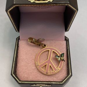 Juicy Couture Peace Sign Charm